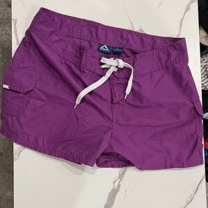 Kanu Surf Women's Purple Cargo Shorts